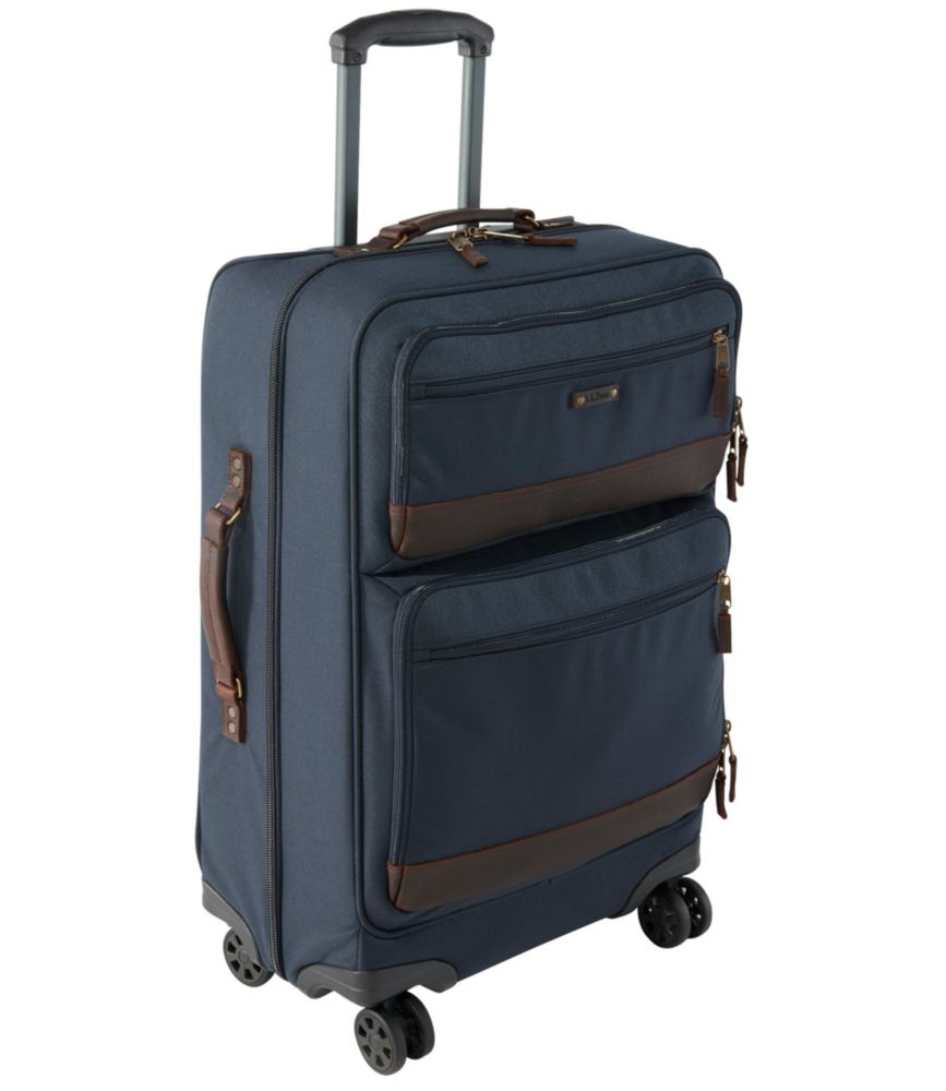 suitcase with extra large wheels