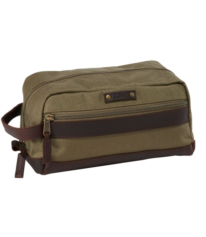 ll bean leather dopp kit