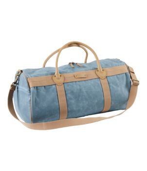 Waxed Canvas Duffle, Medium