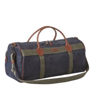 Waxed Canvas Duffle, Medium