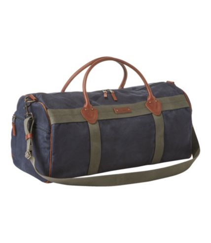 Ll bean leather duffle bag outlet mens