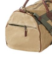 waxed canvas duffel