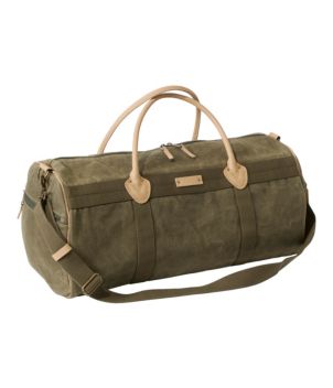 Waxed Canvas Duffle, Medium