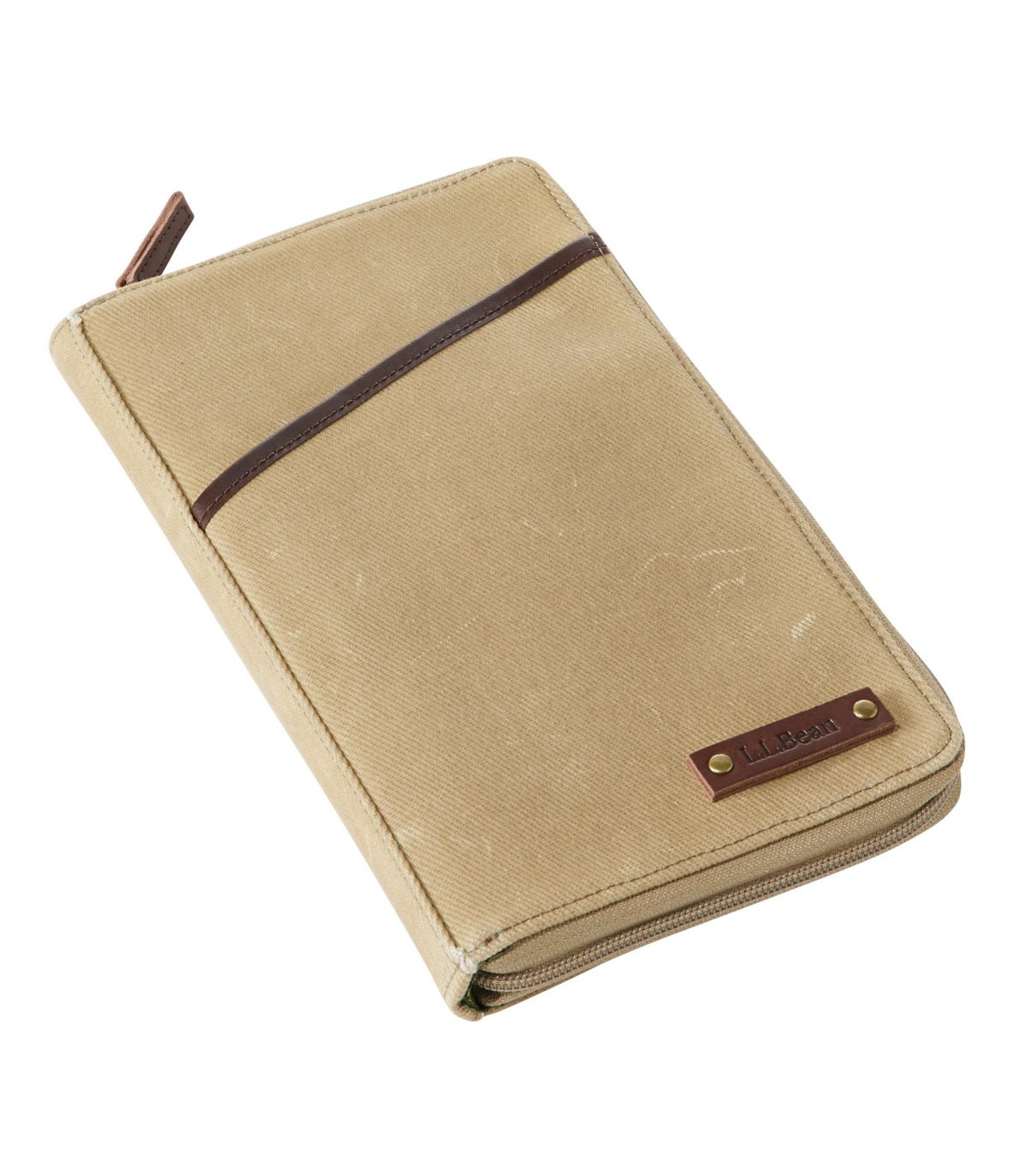 Waxed Canvas Document Wallet