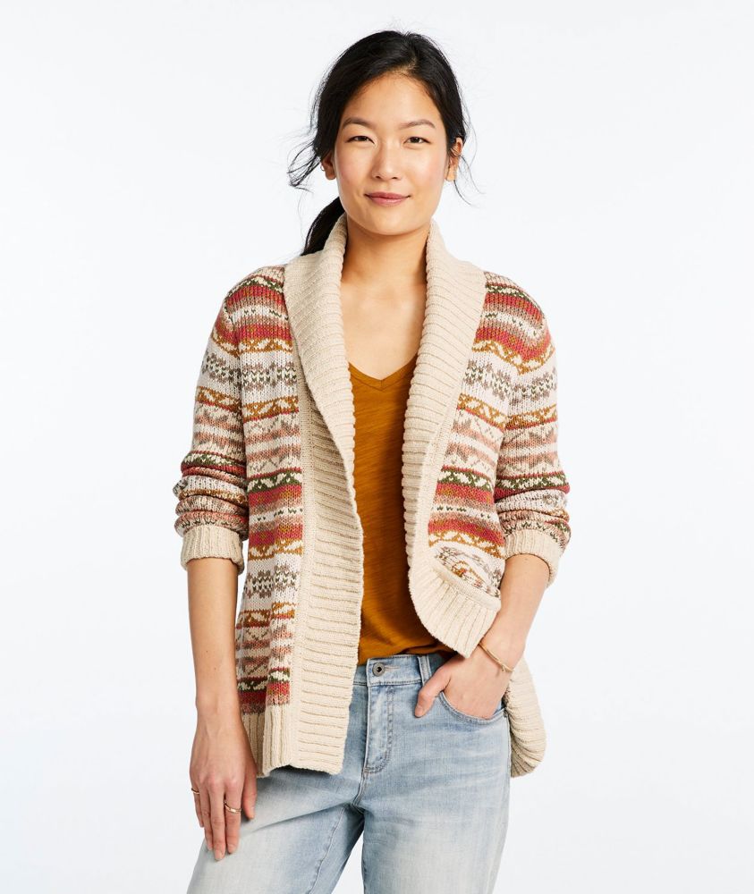 cotton long sweater