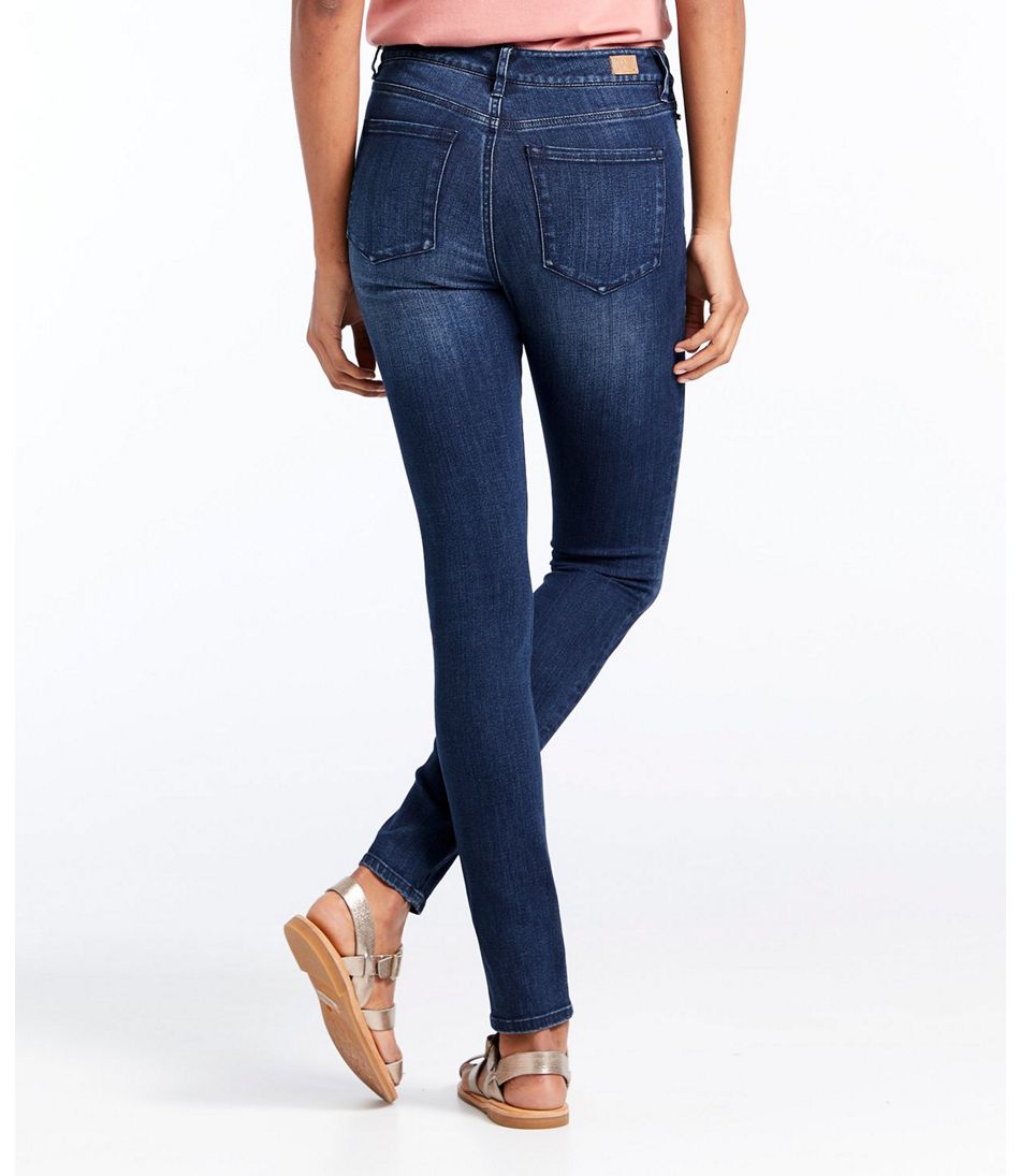 Women's Premium Skinny Jeans, Mid-Rise Zip Pocket Ankle | Pants & Jeans at L.L.Bean