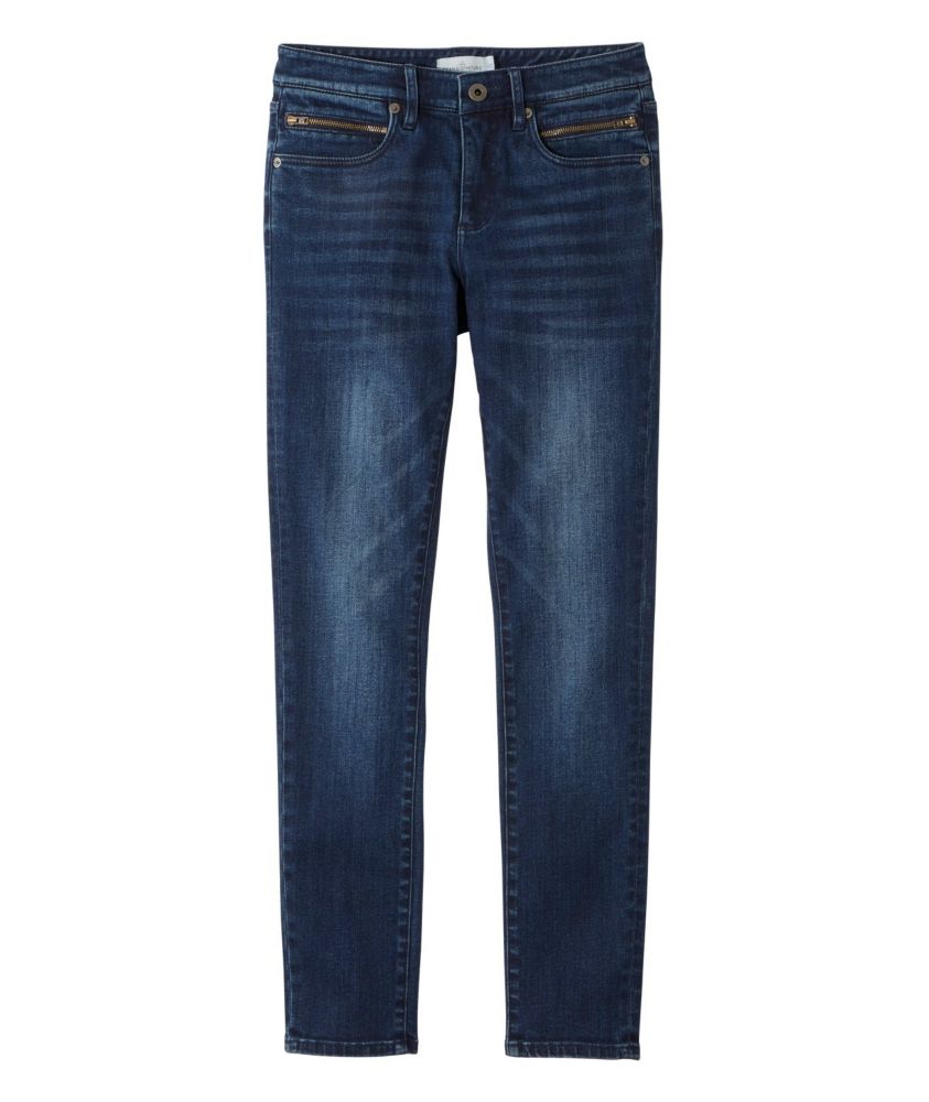 jeans with zips on ankle women's
