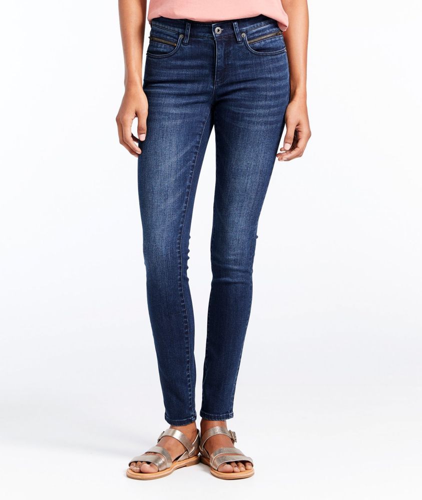 jeans with zips on ankle womens