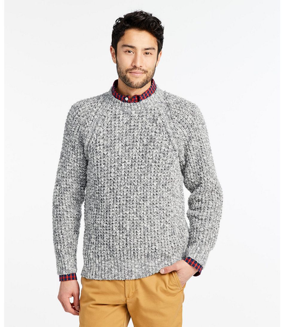 Men's Signature Cotton Ragg Sweater, Crewneck | Sweatshirts & Fleece at ...