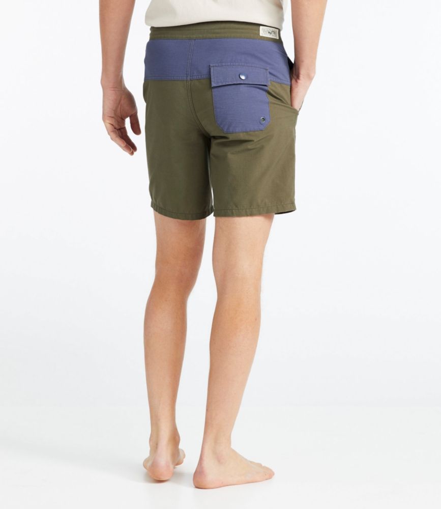 Men's Signature Hybrid Board Shorts, Colorblock Shorts at L.L.Bean