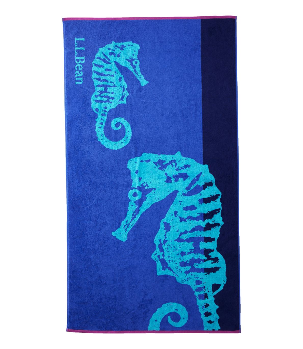 Seaside Beach Towel, Seahorse