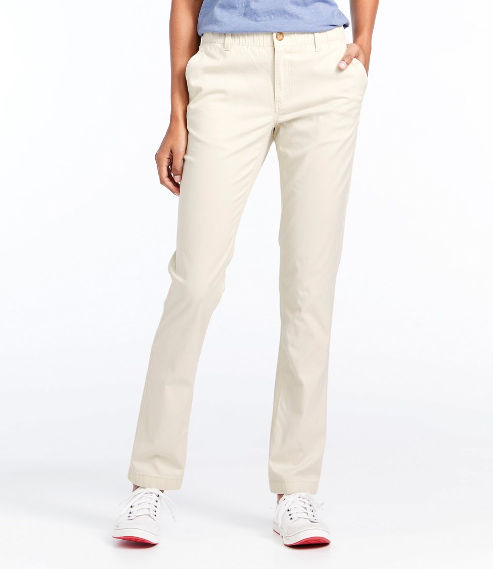 Women's Stretch Tencel Chino Pants at L.L. Bean