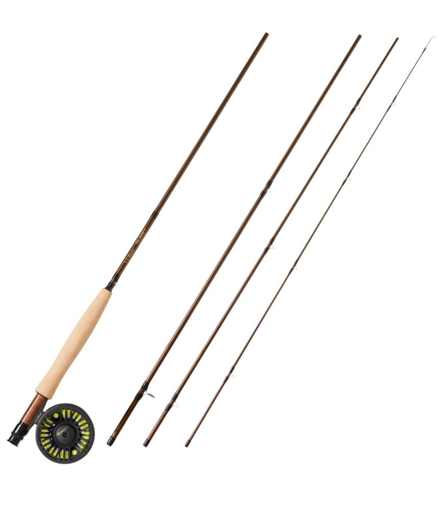 Quest Four-Piece Fly Rod Outfits, Four-Piece, Brown, small image number 3