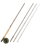 Quest Four-Piece Fly Rod Outfits, Four-Piece Brown 9', 5 WT, Wood/Aluminium | L.L.Bean