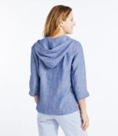 Linen deals hoodie women's