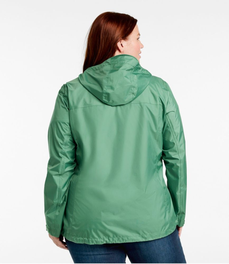 Women's Trail Model Rain Jacket, Clover, small image number 3