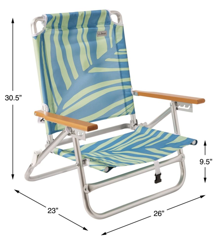 high seat backpack beach chair