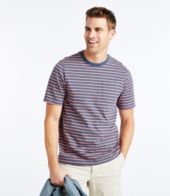 Men's Lakewashed Organic Cotton Pocket Tee, Short-Sleeve, Stripe