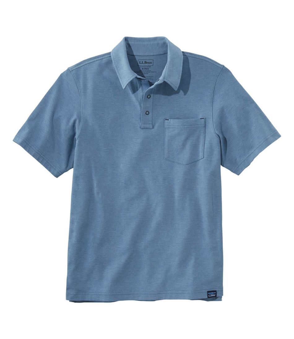 Men's Allagash Pima Cotton Blend Polo Shirt, Short-Sleeve | Shirts at L ...