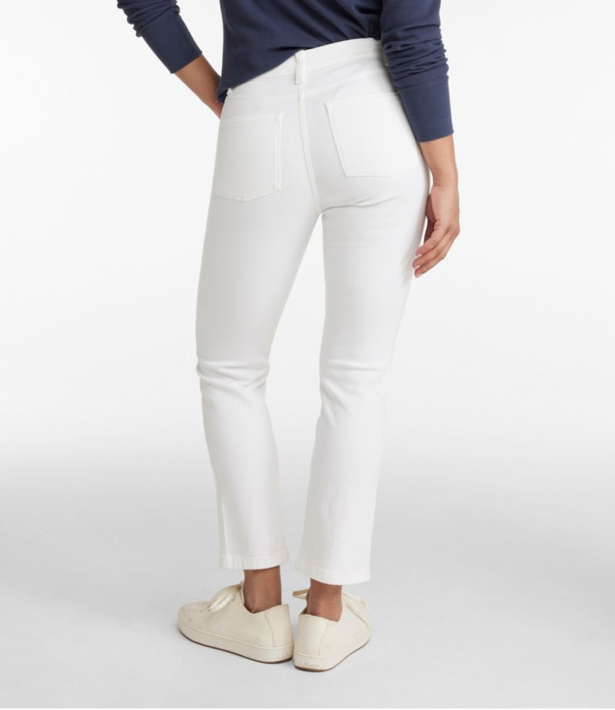 Women's True Shape Jeans, High-Rise Slim-Leg Ankle Colors, Kelp Green, small image number 3