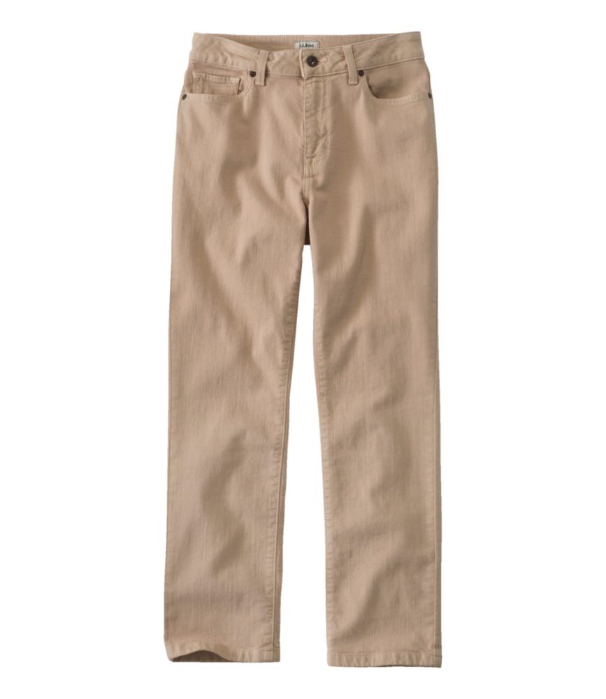 Women's True Shape Jeans, Classic Fit Straight-Leg Fleece-Lined Colors at  L.L. Bean