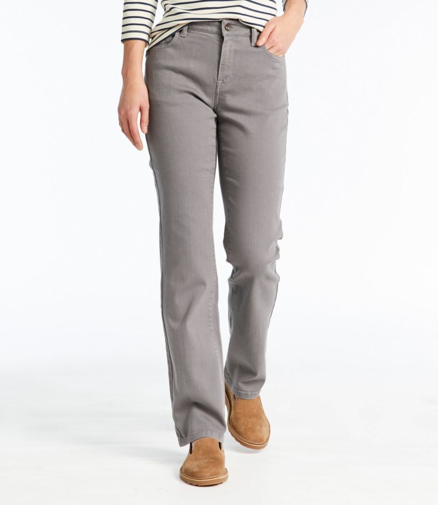 grey denim women