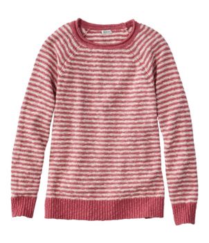 Women's Midweight Cotton Slub Rollneck Pullover Stripe