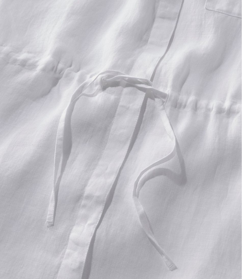 Women's Premium Washable Linen Drawstring Tunic | Shirts & Tops at L.L.Bean