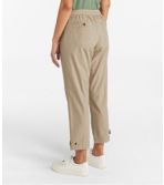 Women's Stretch Ripstop Pull-On Capri Pants, Slim-Leg