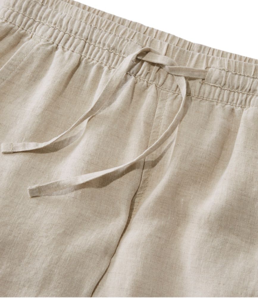 Women's Premium Washable Linen Pull-On Pants