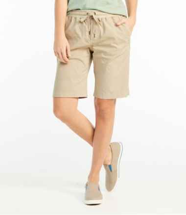 Women Glossy Drawstring Casual Shorts Ladies Solid Stretchy Low