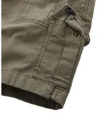 Women's Stretch Canvas Cargo Shorts, Mid-Rise at L.L. Bean