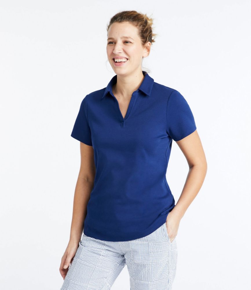 Women's L.L.Bean Polo, Short-Sleeve