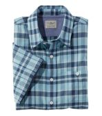 Lakewashed® Organic Cotton Camp Shirt, Short-Sleeve, Plaid