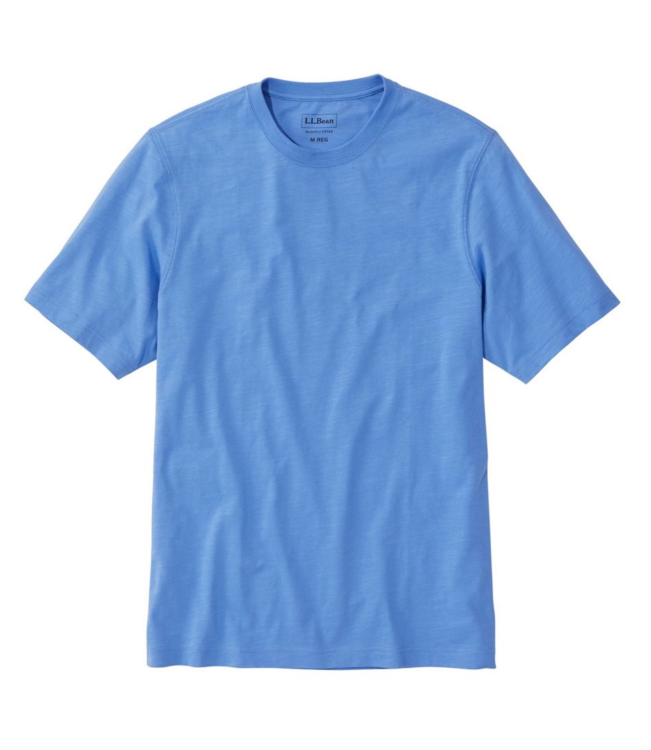 Men's Lakewashed Organic Cotton Tee, Short-Sleeve | Shirts at L.L.Bean