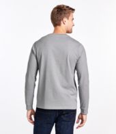 Men's Lakewashed Organic Cotton Shirt, Long-Sleeve Henley