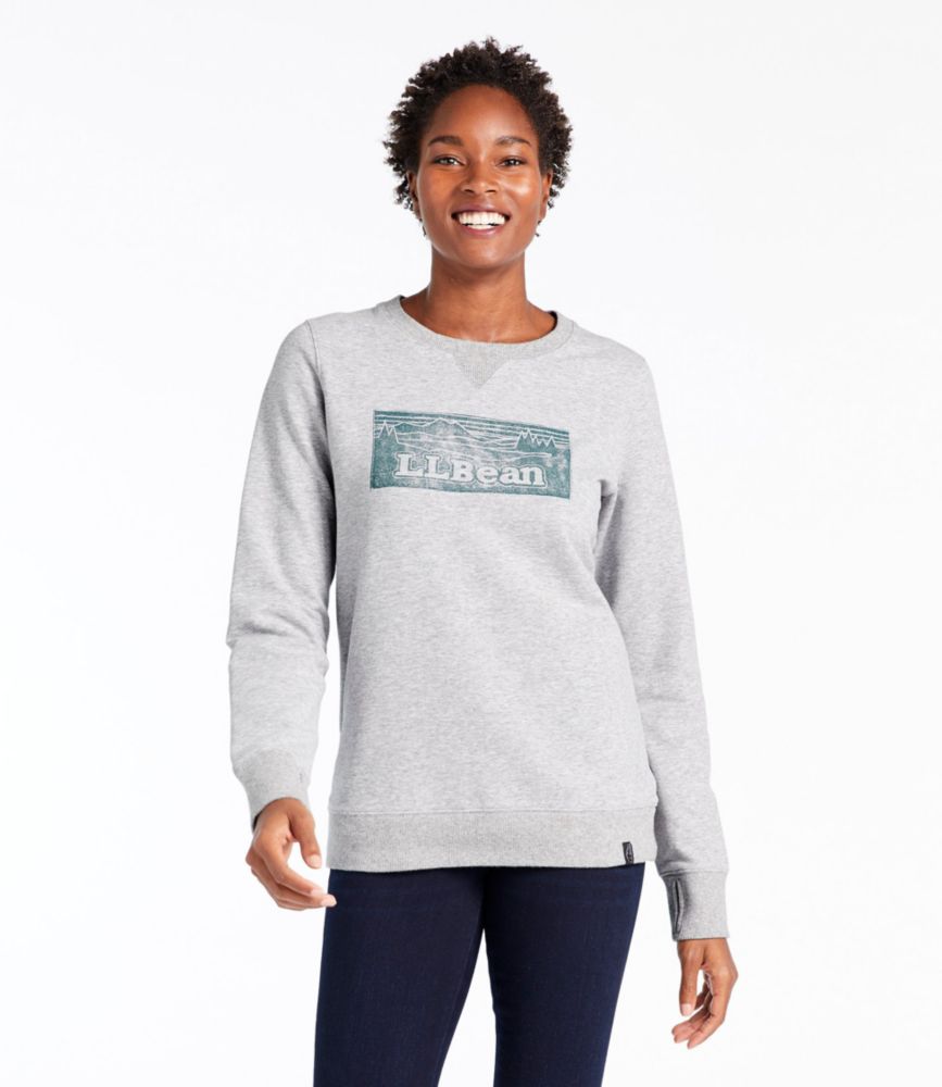 ll bean crewneck sweatshirt