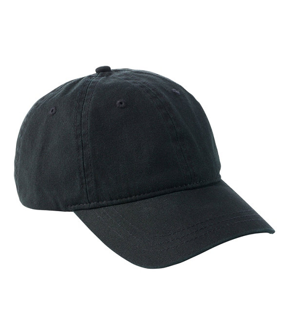 Cotton Baseball Hat, Black, largeimage number 0