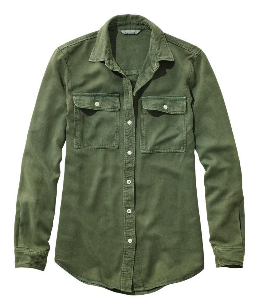 women's utility shirt jacket