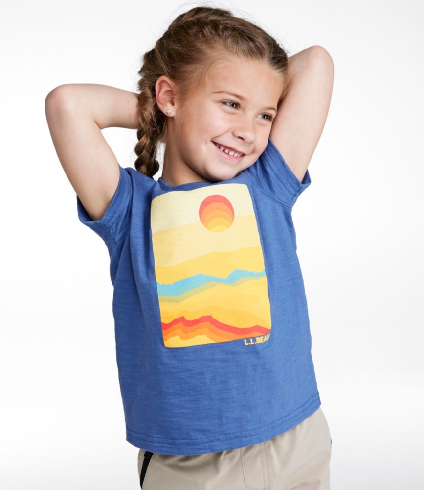 Kids' Graphic Tee, Glow-in-the-Dark, Paprika Nature Lovers, small image number 2