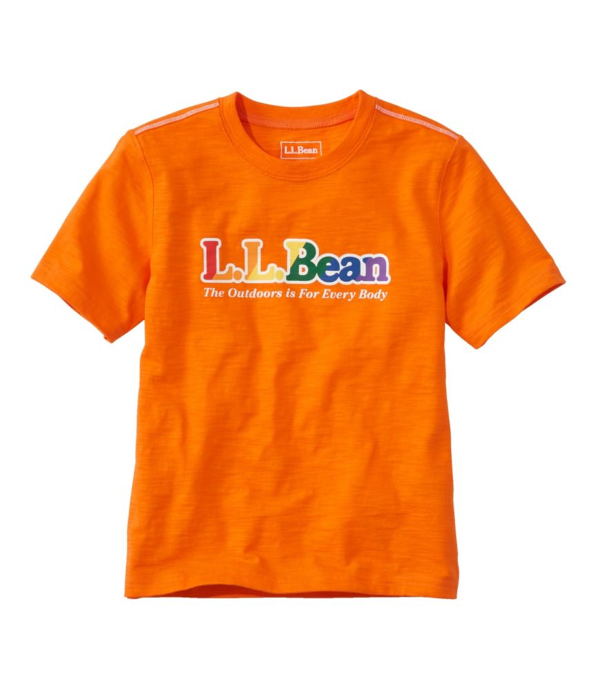 Vibrant Orange L.L.Bean Rainbow Logo