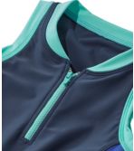 Girls' Watersports Swimsuit Two-Piece, Colorblock
