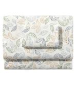Tossed Leaves Flannel Sheet Collection