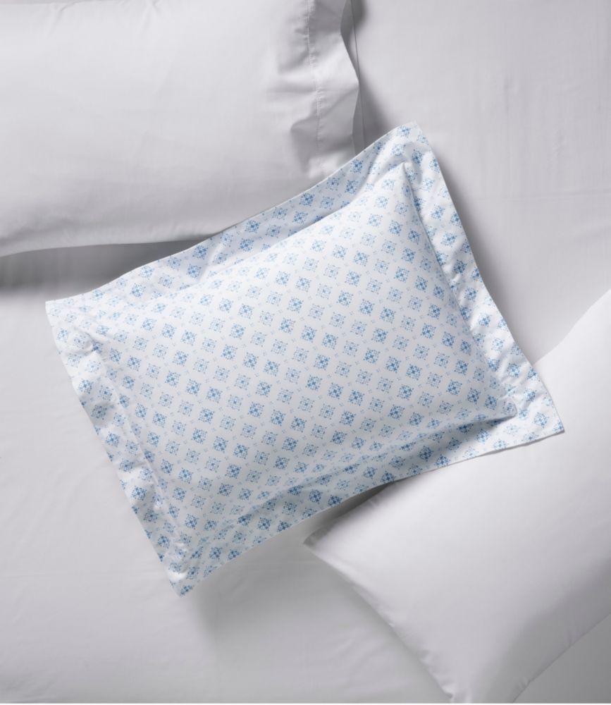 Premium Egyptian Percale Comforter Cover Collection, Print, Soft Blue, small image number 4