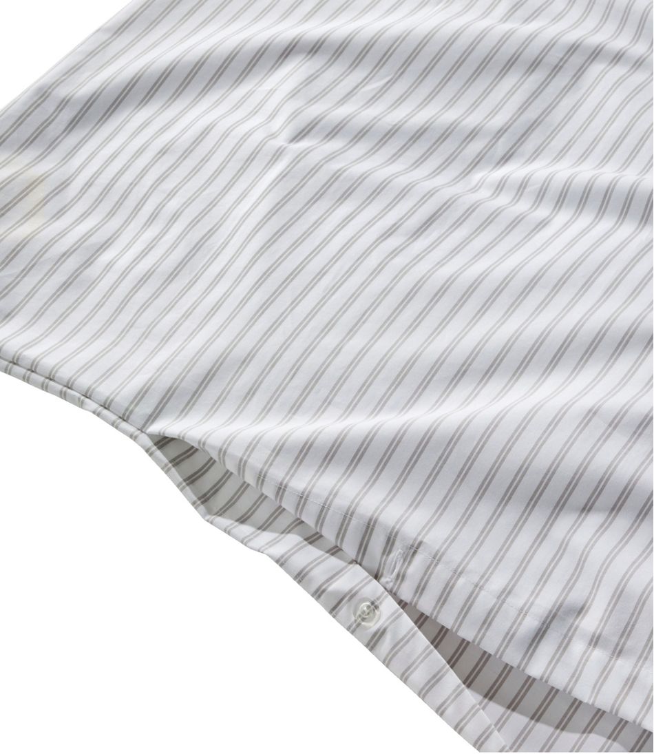 Premium Egyptian Percale Comforter Cover Collection, Stripe