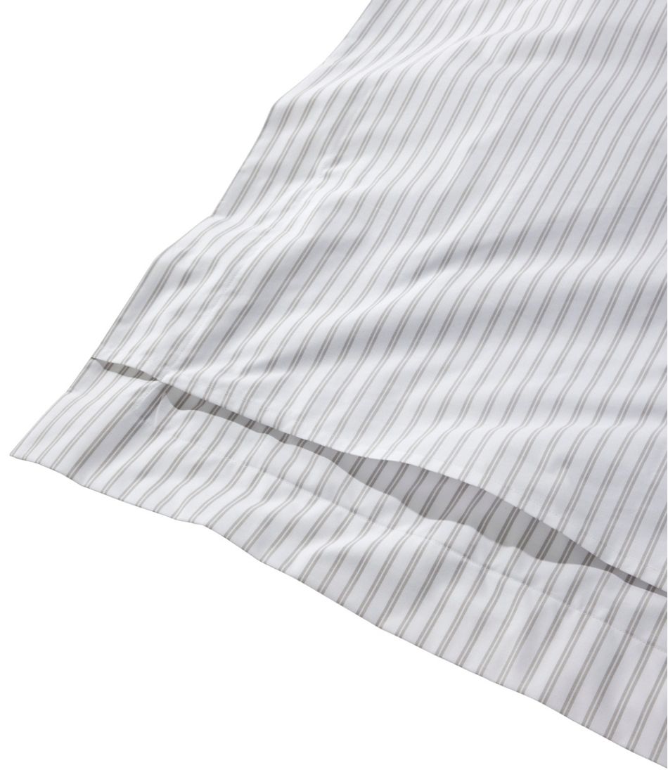 Premium Egyptian Percale Comforter Cover Collection, Stripe