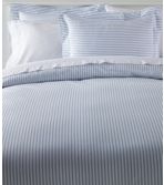 Premium Egyptian Percale Comforter Cover Collection, Stripe