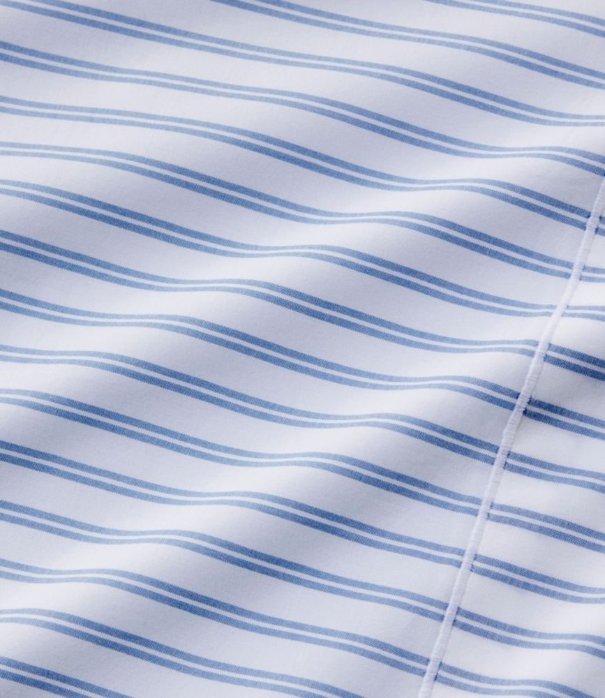 Premium Egyptian Percale Sheet Collection, Stripe, Mid-Blue, small image number 5
