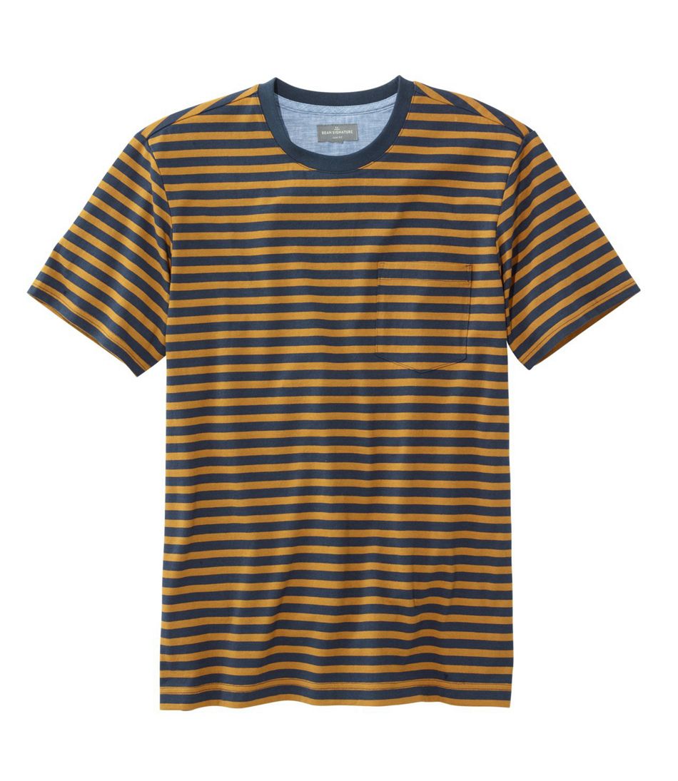 Signature Pocket Tee, Short-Sleeve, Stripe | Shirts at L.L.Bean