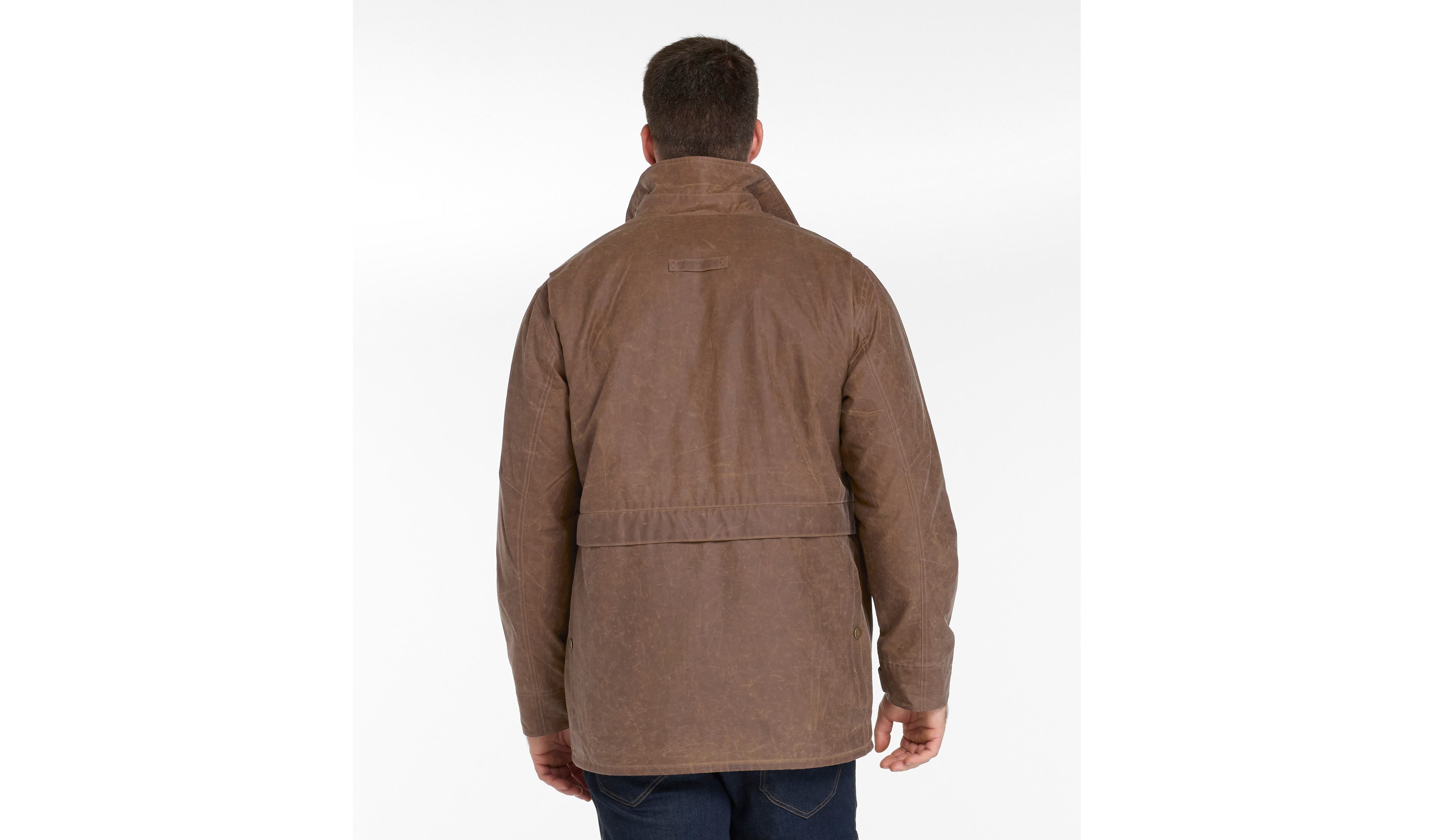 Men's Double L Waxed-Cotton Upland Coat